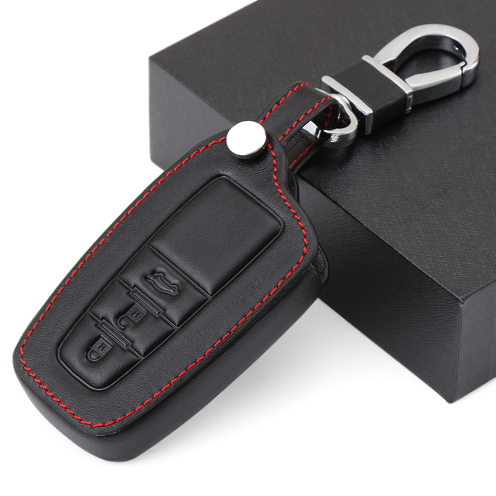  ڵ Ű Ŀ ̽ Ų Ʈ Ÿ ķ 2017 2018 CHR 콺 Corolla RAV4 ڵ ׼ /Leather Car key cover case skin set Fit for Toyota Camry 2017 2018 CHR P